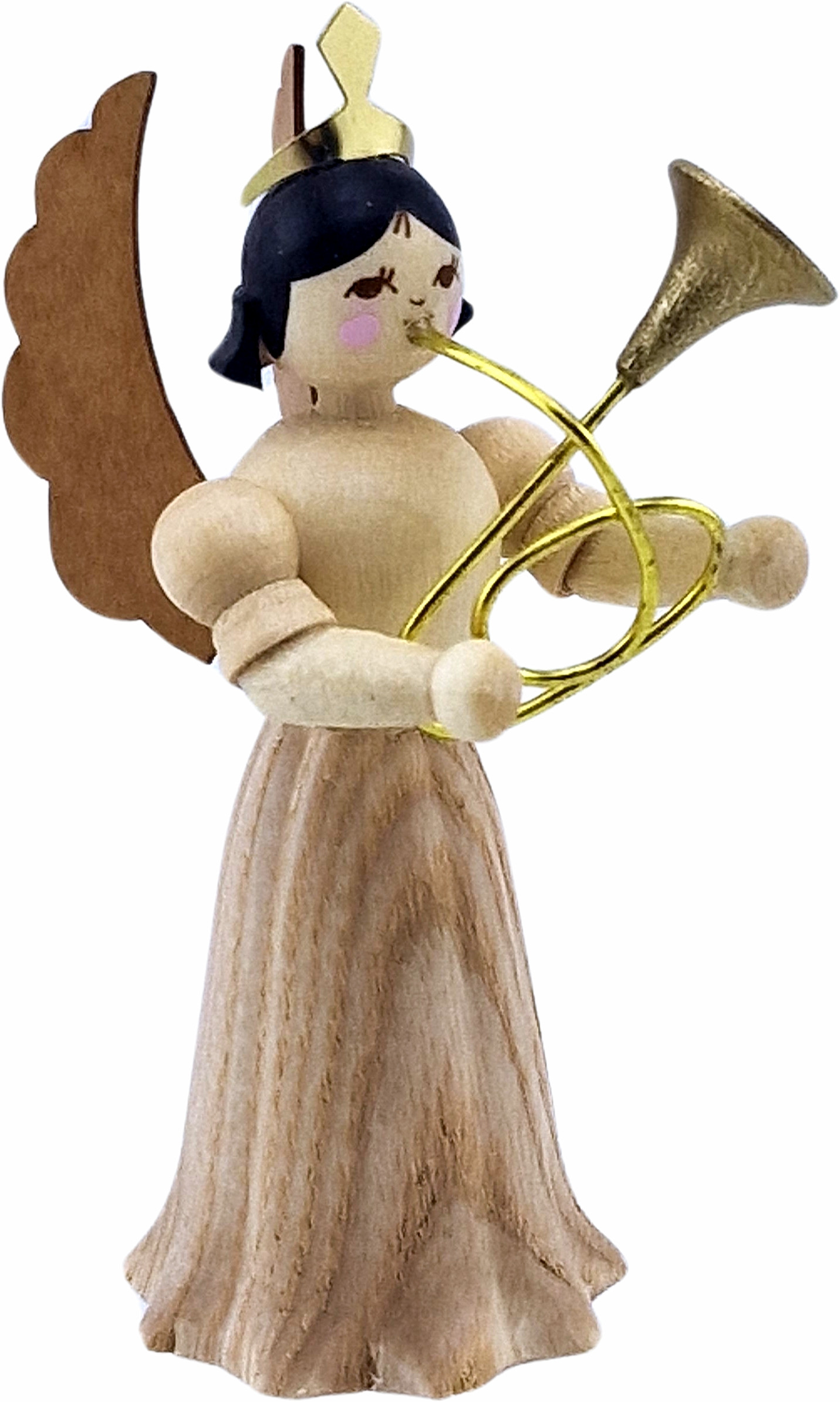 Drechslerei Kuhnert Konzertengel Sortiment 5, natur - Tenorhorn