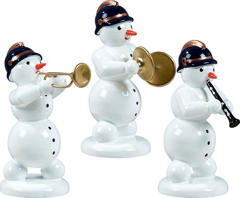 Ellmann Schneemannmusikanten, 3-teilig