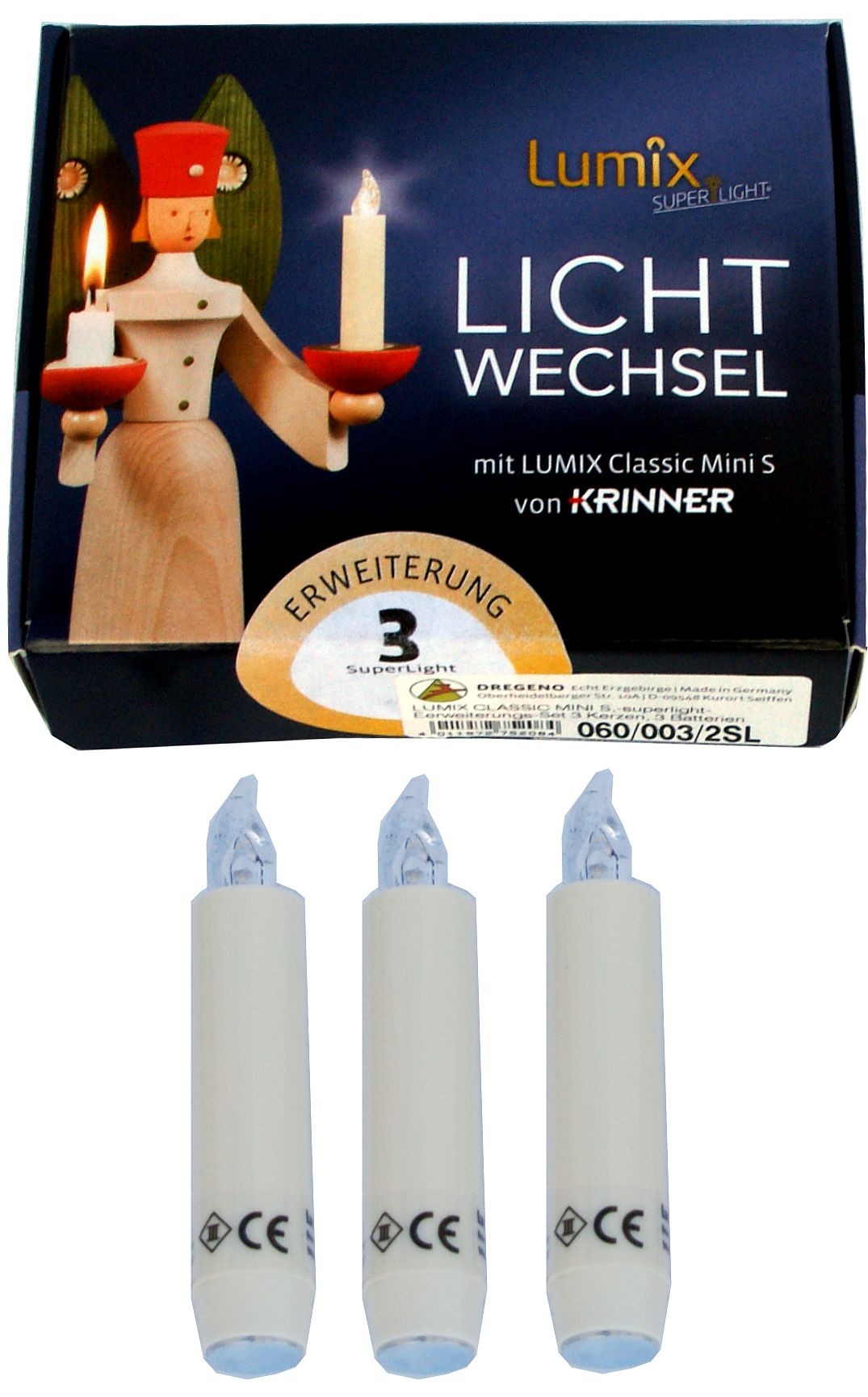 three additional candles for lumix classics basis 