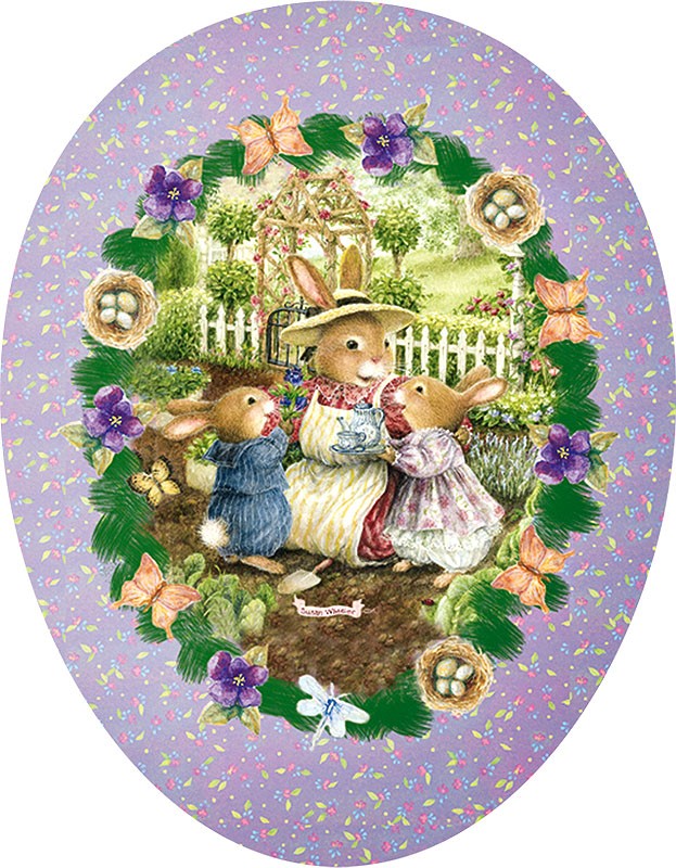 Nestler Osterei - Kaffeepause, 25 cm