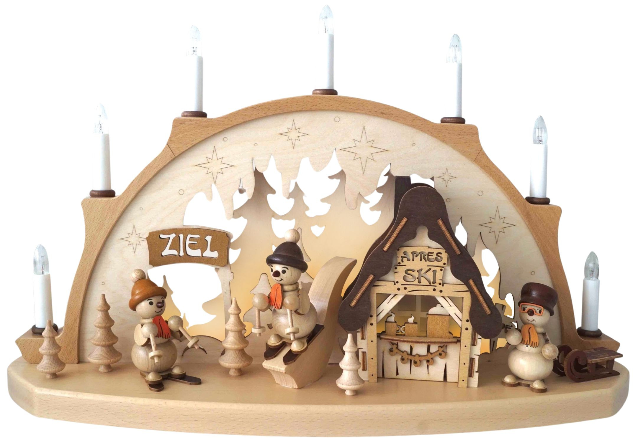 Zeidler Schwibbogen Apres Ski 53cm