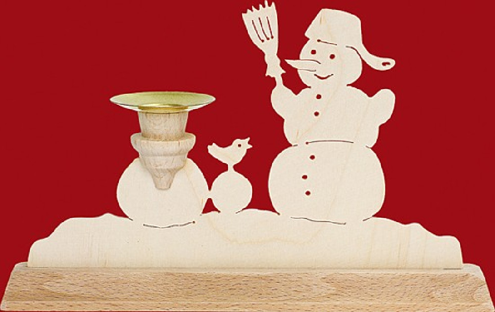 candlestick Snowman