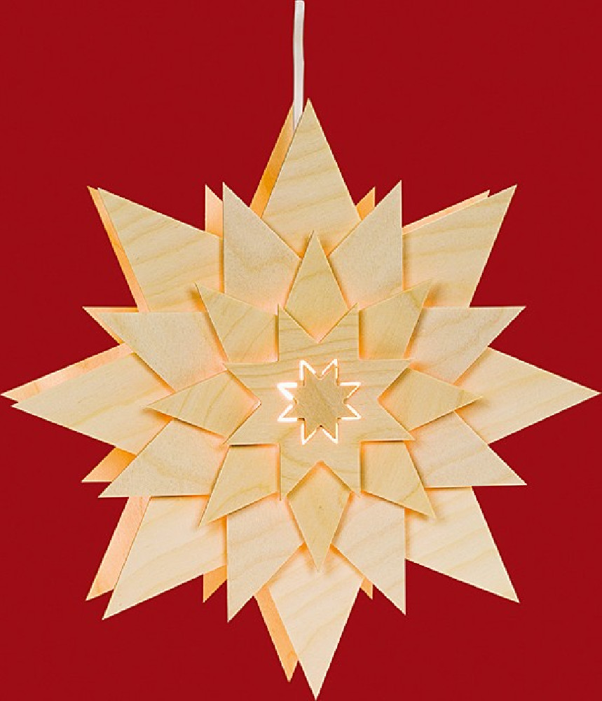 Taulin Beleuchtetes Fensterbild Stern (Blume)