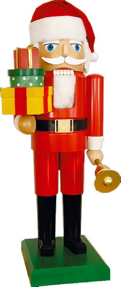 Richard Gläser Nußknacker Santa mit Geschenken