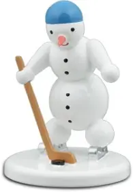 Ellmann Schneemann Eishockeytorwart