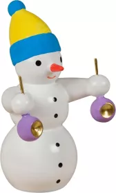Ellmann - Schneemann - mit Weihnachtskugeln