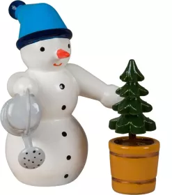 Ellmann Schneemann - Gießkanne und Bäumchen