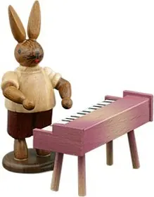 Ellmann Hase am Klavisett Natur