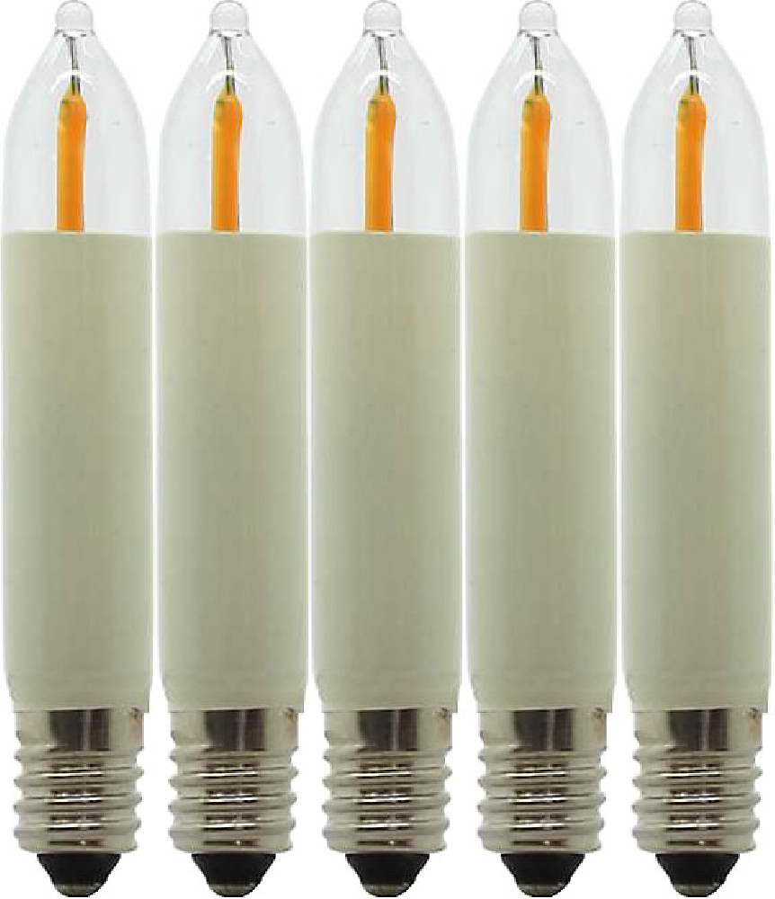 LED-Filament Kleinschaftkerzen 14-55V