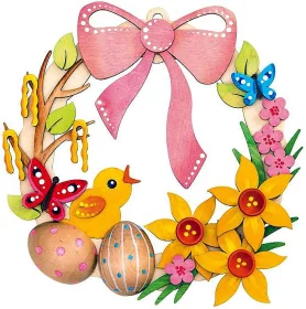 Drechslerei Kuhnert Bastelset Osterkranz