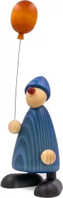 Björn Köhler Gratulant Linus mit gelbem Luftballon - groß, blau