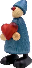 Björn Köhler Gratulant Theo mit Herz - groß, blau