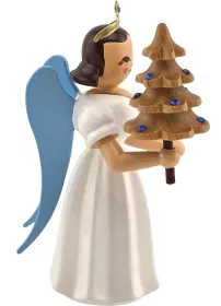 Blank Langrockengel mit Bäumchen und Preciosa-Kristallen, farbig für 63 ...