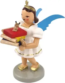 Blank Kurzrockengel mit Bücherwurm, farbig