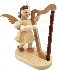 Blank Kurzrockengel mit Harfe, natur, 22 cm