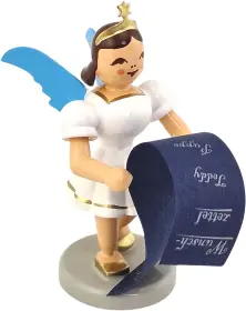 Blank Kurzrockengel mit Wunschzettel, farbig