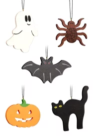 Christian Ulbricht Baumbehang Halloween-Sortiment, 10-teilig