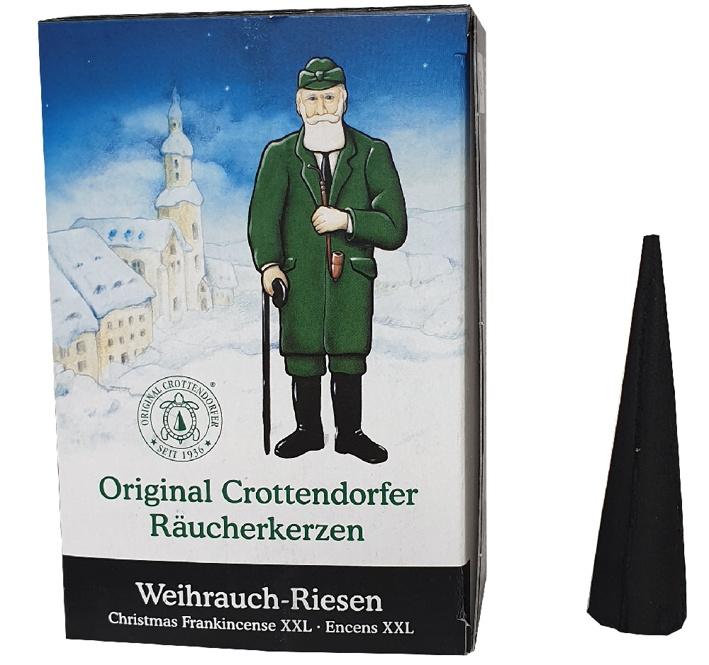 Crottendorfer Räucherkerzen Weihrauch-Riesen XXL, 20 St