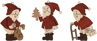 Drechslerei Kuhnert Baumschmuck Weihnachtsmann