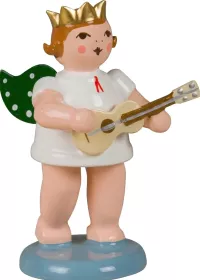 Ellmann Engel mit Ukulele, mit Krone
