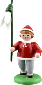 Ellmann Frühlingsblumenkind mit Schneeglöckchen - farbig