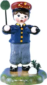 Hubrig Volkskunst Miniaturen - Der kleine Schaffner