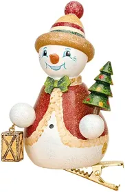 Hubrig Volkskunst Baumclipser Schneefräulein