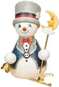 Hubrig Volkskunst Baumclipser Schneemännchen