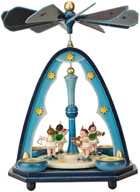 Hubrig Volkskunst Pyramide Engelkonzert, 35cm