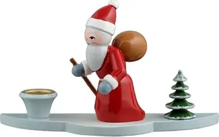 Ellmann Kerzenhalter - Weihnachtsmann 