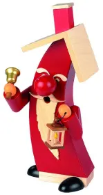 Räucherfigur Weihnachtsmann, modern
