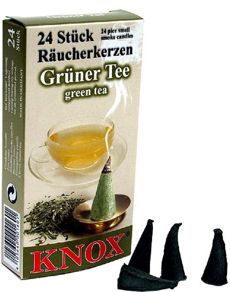 KNOX Räucherkerzen - grüner Tee