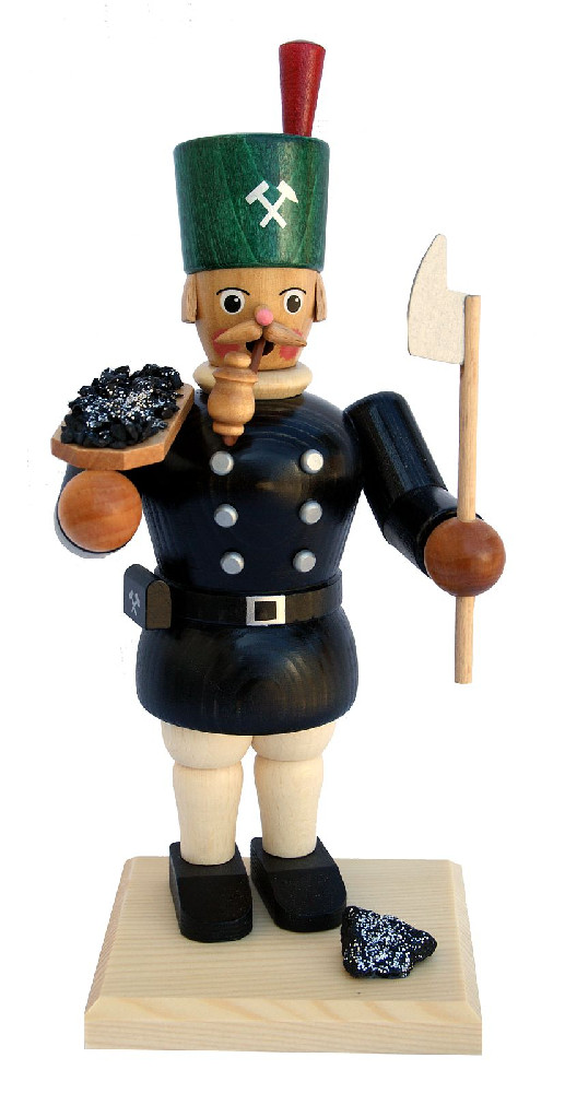 incense smoker, miner with ore bowl