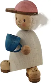 Drechslerei Kuhnert Finn mit Tasse