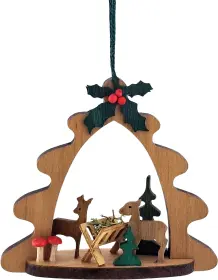 Drechslerei Kuhnert Baumschmuck Reh