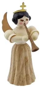 Drechslerei Kuhnert Konzertengel Sortiment 5, natur, klein - Fanfare