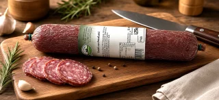 Knoblauchsalami klein, ca. 300g