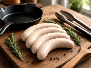 Original erzgebirgische Weihnachtsbratwurst, 4 Stück