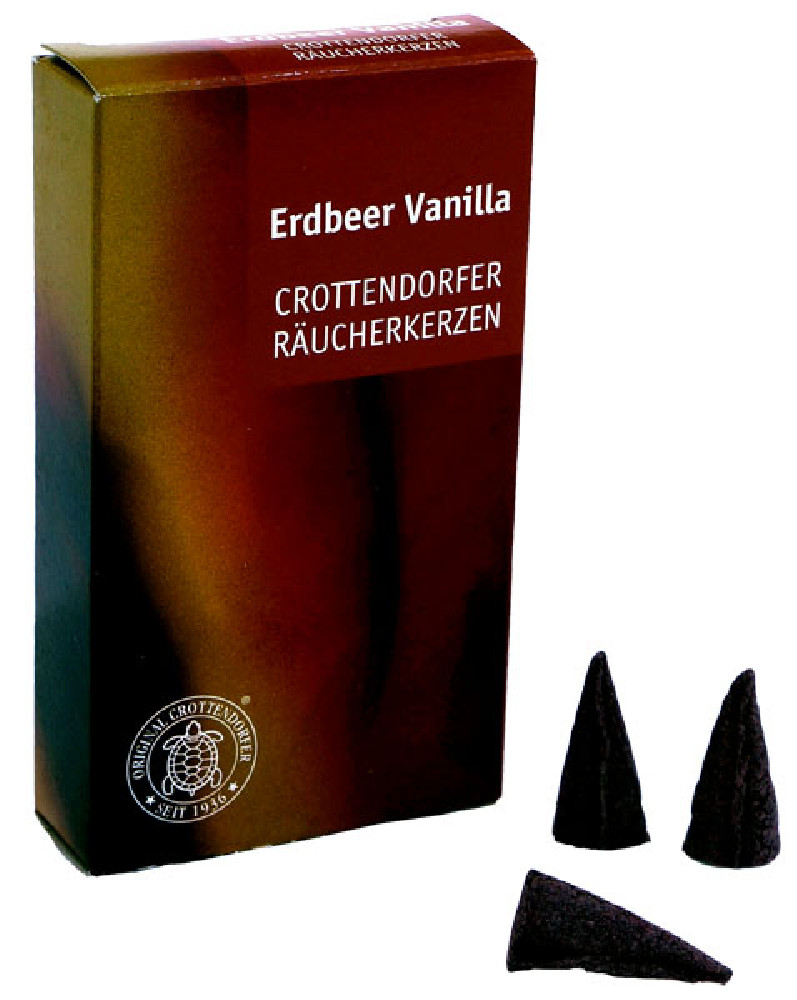 Crottendorfer Räucherkerzen Erdbeer-Vanilla