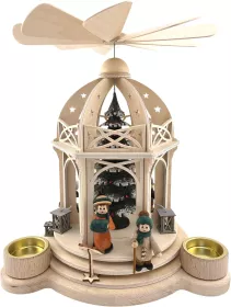 RATAGS Tischpyramide Pavillonpyramide für Teelichte