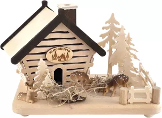 RATAGS Räucherhaus Blockhütte, Rehe