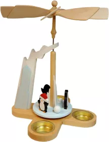 Richard Glässer Pyramide Pinguine für Teelicht