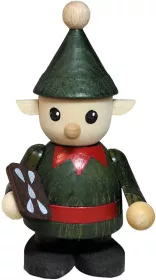 Richard Glässer Weihnachtself mit Lebkuchen