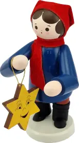 Romy Thiel Laternenkind, groß - Mädchen, blau