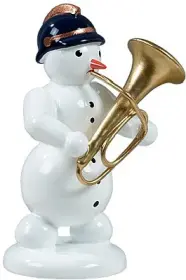 Ellmann Schneemann mit Tuba