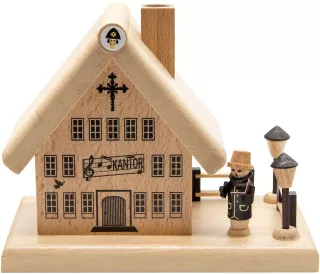 Spielwarenmacher Günther Räucherhaus Kantorei, 12 cm
