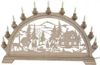 Taulin Schwibbogen Forsthaus 65 cm
