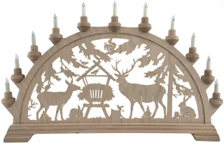 Taulin Schwibbogen Wildfütterung 65 cm