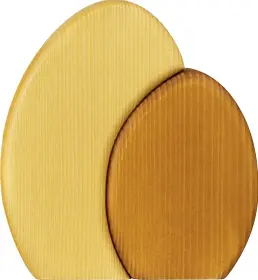 Björn Köhler Busch, 2-teilig, braun, 18 cm