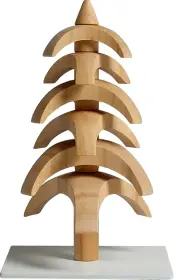 Seiffener Volkskunst eG Drehbaum Twist, Kirschbaum - 11,5 cm